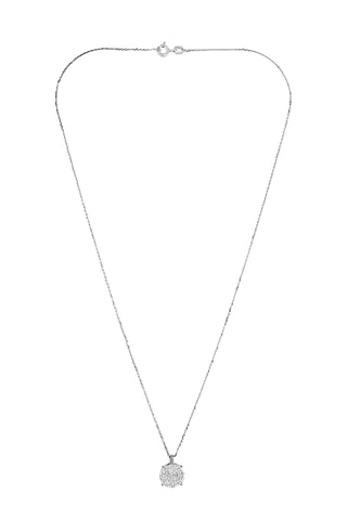 Pendentif Sublissime - Or blanc et diamants