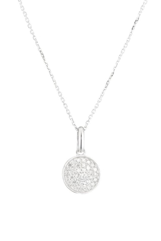 Pendentif Sucria Or blanc et diamants