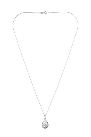 Pendentif Zahira Or blanc et diamants