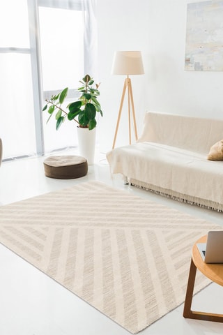 Tapis Elenza - Crème