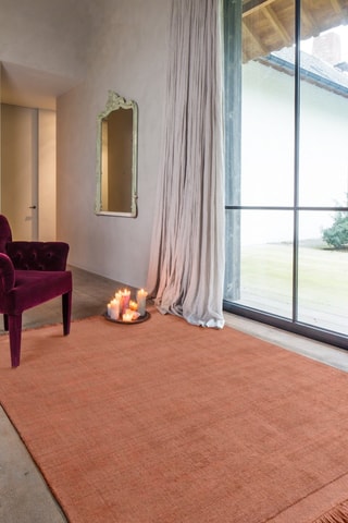Tapis en laine Amiel - Terracotta