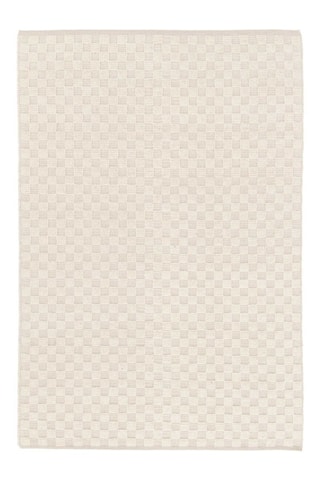 Tapis en laine Polka - Blanc