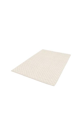 Tapis en laine Polka - Blanc
