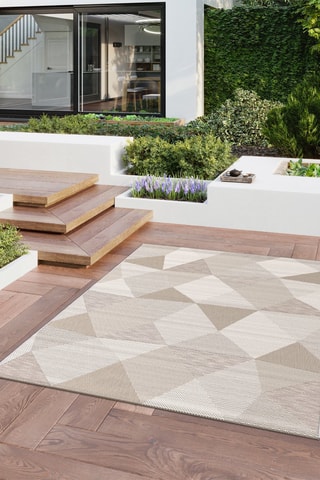 Tapis Polaris - Beige et crème