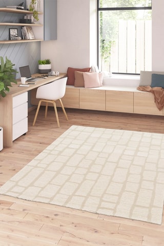 Tapis Elenza - Crème