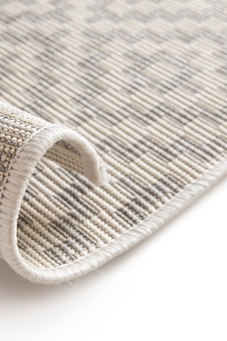 Tapis Lucina - Gris et blanc 