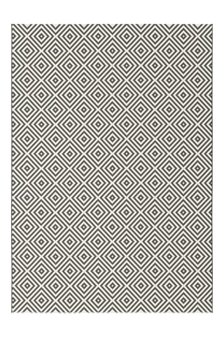 Tapis Lucina - Noir et blanc