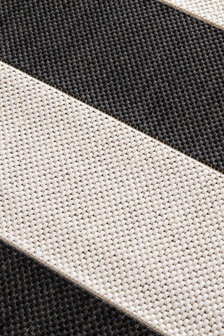 Tapis Essenza - Noir et blanc 