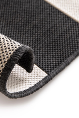 Tapis Essenza - Noir et blanc 