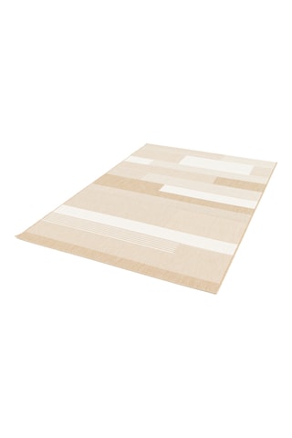 Tapis Essenza - Beige et blanc 