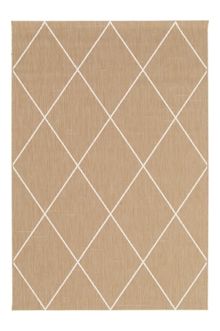 Tapis Essenza - Beige et blanc