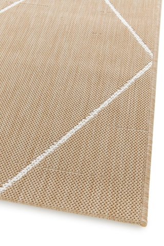 Tapis Essenza - Beige et blanc