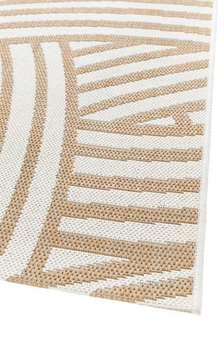 Tapis Essenza - Beige et blanc 