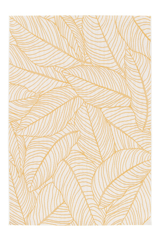 Tapis Fresh - Blanc et orange