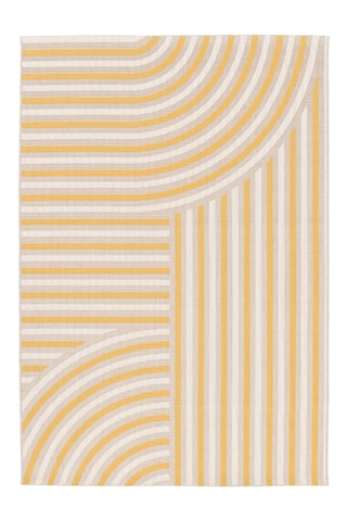Tapis Fresh - Beige et orange