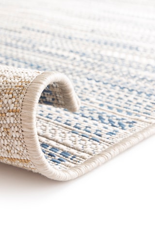 Tapis Prisma - Bleu et beige