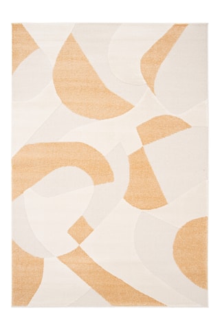 Tapis Brera - Blanc et orange 