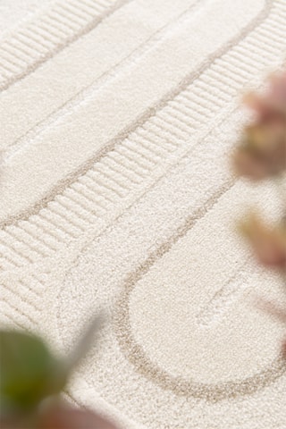 Tapis Brera - Ecru et gris 
