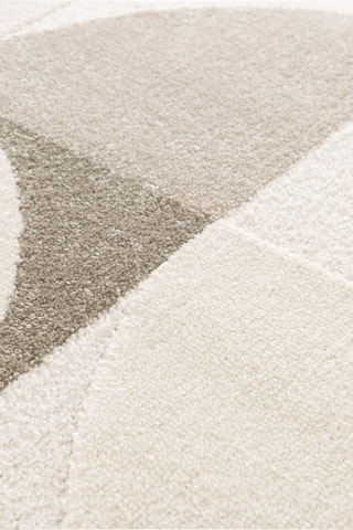 Tapis Brera - Blanc et marron 