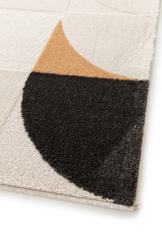 Tapis Brera - Blanc et marron 