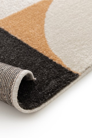 Tapis Brera - Blanc et marron 