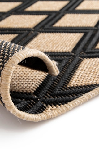 Tapis Grace - Beige et noir