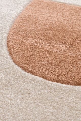 Tapis Luna - Beige et noir
