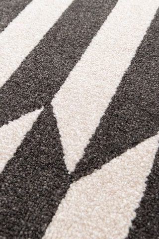 Tapis Urban - Ecru et noir 