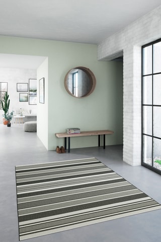 Tapis Essenza - Noir et blanc