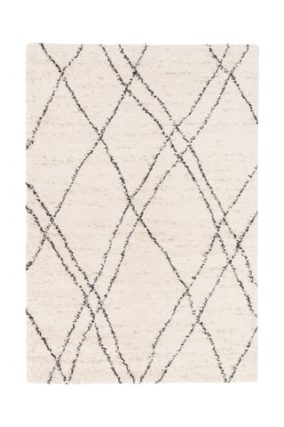 Tapis Gipsy - Beige et noir