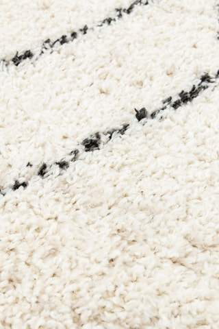 Tapis Gipsy - Beige et noir
