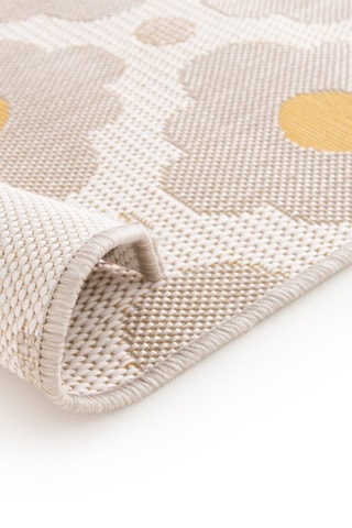 Tapis Fresh - Beige et orange
