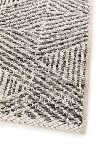 Tapis Prisma - Gris et noir