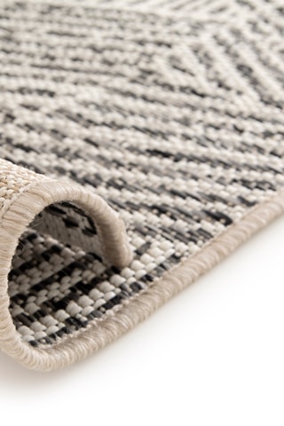 Tapis Prisma - Gris et noir