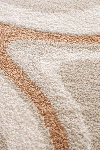 Tapis Moon - Beige et marron