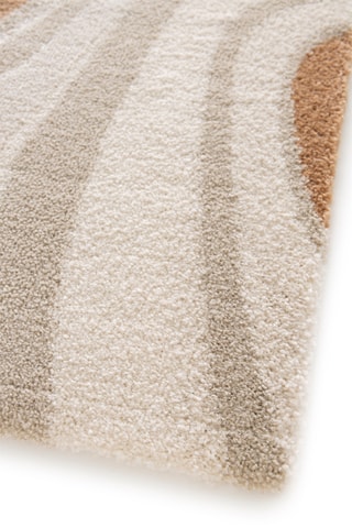 Tapis Moon - Beige et marron