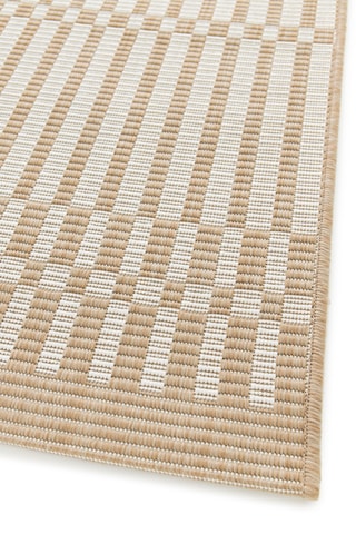 Tapis Essenza - Beige et blanc 