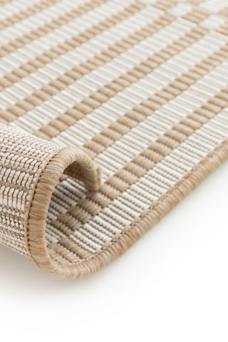 Tapis Essenza - Beige et blanc 