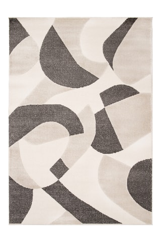 Tapis Brera - Blanc et marron 
