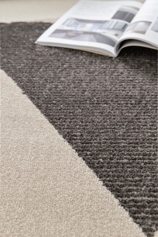 Tapis Brera - Blanc et marron 