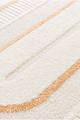 Tapis Brera - Ecru et orange 