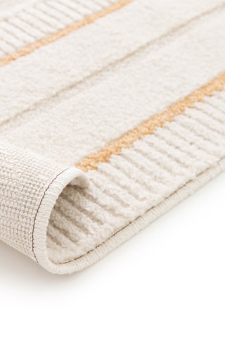 Tapis Brera - Ecru et orange 
