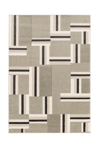 Tapis Brera - Gris et noir 