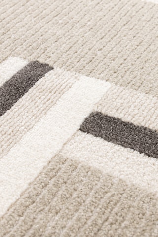 Tapis Brera - Gris et noir 