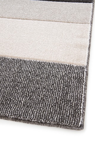 Tapis Luna - Gris et noir