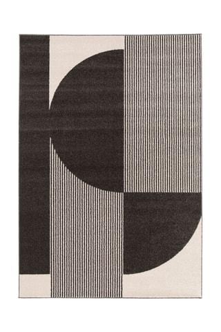 Tapis Urban - Marron et écru 