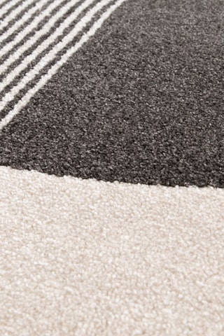 Tapis Urban - Marron et écru 