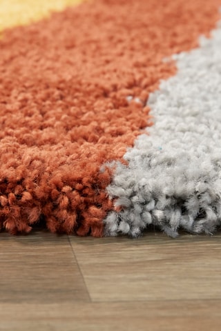 Tapis Tibet - Blanc et gris