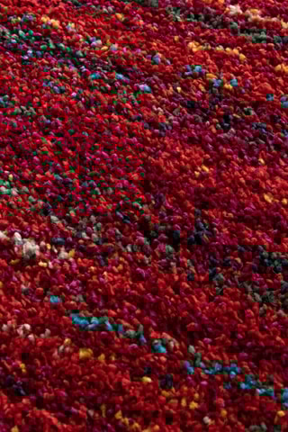 Tapis Sherpa Cosy - Rouge