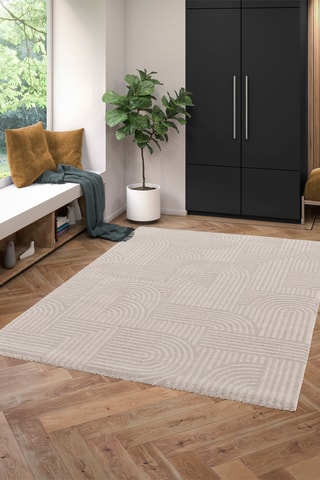 Tapis Moon - Ecru